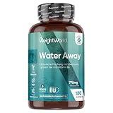 Water Away Kapseln - 11 in 1 Komplex für 3 Monate - Mit Apfelessig, Grüner...