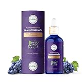 Lebbio – Traubenkernöl 100ml – 100% natürlich und kaltgepresst - Grapeseed...