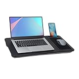 Baoee Schoßschreibtisch, tragbarer Laptop-Schreibtisch mit Kissen-Kissen,...