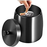 Aschenbecher für Draussen Aschenbecher für den Außenbereich Mit Deckel,...