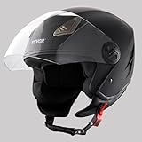 VEVOR Motorradhelm Motocross-Helme 3/4 Gesicht Größe XL, Helme aus ABS mit...
