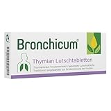 Bronchicum Thymian Lutschtabletten | Zur Schleimlösung bei Husten und zur...