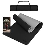 ALPIDEX Yogamatte rutschfest 190 x 61 x 0.6 cm | 190 x 90 x 0.6 cm E-Book...