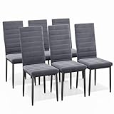 Bealife Esszimmerstuhl 6er-Set, Esszimmerstühle für Küche und Esszimmer,...