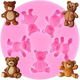 XMOLDNMS Bär Silikon Fondant Form Bär Süßigkeiten Schokolade Formen Für...