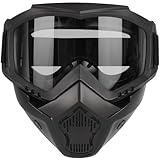 Lishuyeh Airsoft Maske Motorrad Maske Paintball Maske Anti Fog Taktische Maske...