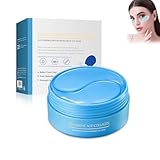 60 Pcs Augenpads,Hyaluronsäure Collagen,Gegen Augenringe,Tränensäcke,Mit...
