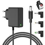 Newding DC in Netzteil 12V 2A Kompatibel mit Stecker 5.5x2.1mm 5.5x2.5mm...