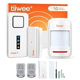 tiiwee Home Alarm System Kit X1 XLPIR - Alarmanlage mit 2 Fenster- oder Tuer...