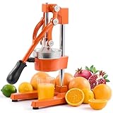 CO-Z Professionelle Zitruspresse in handelsüblicher Qualität, Handpresse,...