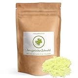 Anorganischer Schwefel Pulver 500 g - BESTSELLER - Pharmaqualität (99,9% Ph....