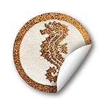 Seepferdchen® offizielles Glamour Abzeichen zum Aufkleben | Spezial-Edition...