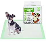 YORJA Welpen Unterlage Trainingspads fur Hunde PIPI, 60x45 cm-40 Stück Ultra...