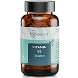 Vitamin B6 Tabletten - 12,5 mg - Hochdosiert, Vegan & Ohne Zusatzstoffe - 365...