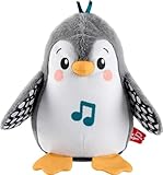 FISHER-PRICE Wackelnder Pinguin - Plüschspielzeug für Babys zum Spielen in...