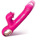 Rabbit Vibratoren mit Klitorisstimulation Vibration für Frauen, Dildo Vibrator...