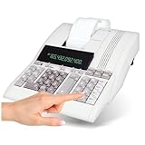 Olympia CPD 5212 Tischrechner mit 2-Farb-Druck | Taschenrechner große Tasten...