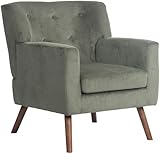 CLP Sessel Kioni mit Cordbezug, Polstersessel mit Armlehnen, Ohrensessel bis 150...