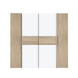 FORTE KALIXTUS Schrank 200, Kleiderschrank, Schwebetürenschrank Skandinavisch...