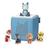 Toniebox Extrapack – Toniebox Starterset Blau mit Kreativtonie + 4 x Paw...