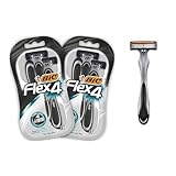 BIC Flex 4 Rasierer Herren, 2 x 3 Einwegrasierer mit je 4 Klingen, mit Aloe Vera...
