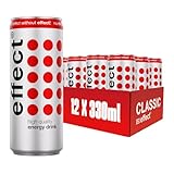 effect Energy Drink CLASSIC – Tray mit 12 x 330 ml Energy Dosen Einweg,...