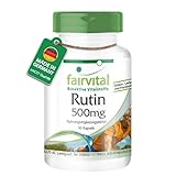 Fairvital | Rutin 500mg - 90 Kapseln - HOCHDOSIERT - aus japanischem Schnurbaum...