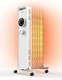 Midea NY1507-22M Ölradiator 1500W Energiesparend Leise, Elektroheizung mit 7...