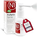 N1 Fußpilz Spray 25 ml - Medizinprodukt - starkes Mittel gegen Fusspilz lindert...