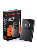 Tenda Mobiler WLAN Router mit LCD-Anzeige, Wi-Fi 6 Tragbarer Hotspot, 2100mAh...