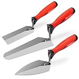 SHALL Soft-Grip-Glättekellen-Set, 3-teilig, Fugenkelle, Abziehkelle, Randkelle,...