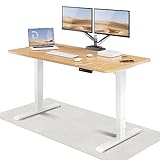 Desktronic Höhenverstellbarer Schreibtisch (160x80cm) - Schreibtisch...