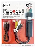 Nero VHS zu USB Video Grabber Recode Stick | VHS selbst digitalisieren | ANALOG...