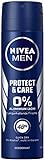 NIVEA MEN Protect & Care Deo Spray im 6er Pack (6x 150 ml), Deo ohne Aluminium...