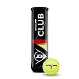 Dunlop Tennisball Club All Court - für Sand, Hartplatz und Rasen (1x4er Dose)