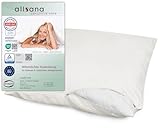 Allsana Allergiker Kissenbezug 80x80 cm | Allergie Bettwäsche | Anti Milben...