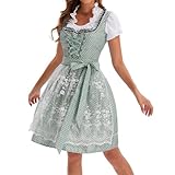 Dirndl Damen,Oktoberfest Damen Outfit, Dirndel, Dirndl Komplettsets, Grosse...