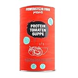 Powerstar PROTEIN-TOMATEN-SUPPE 620 g | 37,1% Protein pro Tasse | Cremige Low...
