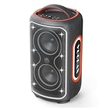 VUOPAX Bluetooth Lautsprecher Groß Party 200 watt, Tragbare Musikbox Bluetooth...