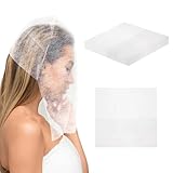 BQLYblink 20 Stück Make-Up-Schutzhaube Einweg-Make-Up-Gesichtsabdeckung aus...