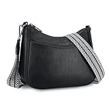 APHISON Klein Crossbody Bag mit Breitem Gurt Schultertasche Umhängetasche Damen...