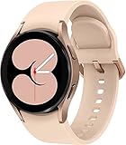 Samsung Galaxy Watch4 BT, Runde Bluetooth Smartwatch, Wear OS, dreh-Bare...