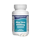 Aloe Vera 6000mg - 360 Tabletten - Geeignet für Veganer - Versorgung für 6...