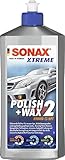 SONAX XTREME Polish+Wax 2 Hybrid NPT (500 ml) schonende Politur mit mittlerer...