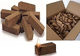 Stumpf 1000 Grillanzünder Holz Kaminanzünder Anzündwürfel aus Naturholz mit...