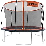SportPlus Trampolin Outdoor 305cm & 366cm, Kindertrampolin mit Randabdeckung,...