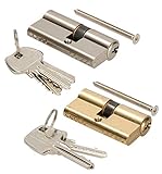 KOTARBAU Schließzylinder 25/30 Messing Zylinderschloss Profilzylinder...