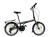 Toys Store 20 Zoll Alu Faltrad Klapprad 7Gang-Schaltung Camping Rad Klappfahrrad...