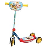 Smoby – Paw Patrol 3-Rad-Scooter – Kinderroller mit höhenverstellbarem...