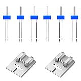 6 Stück zwillingsnadel jersey, nähmaschinennadeln Zwilling Nadeln,...